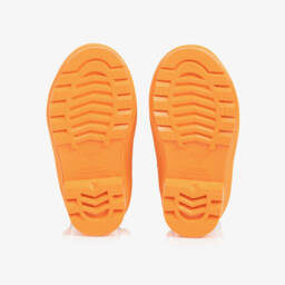 Hatley-Boys Navy & Orange Car Wellies | Childrensalon Outlet
