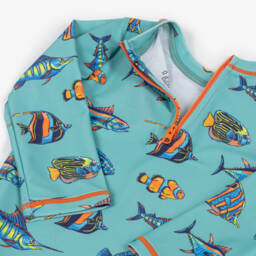 Hatley-Boys Ocean Adventure Sun Romper | Childrensalon Outlet