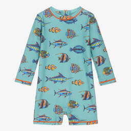 Hatley-Boys Ocean Adventure Sun Romper | Childrensalon Outlet