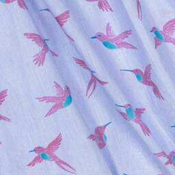 Hatley-Girls Blue Cotton Dress | Childrensalon Outlet