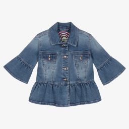 Hatley-Girls Blue Denim Jacket | Childrensalon Outlet