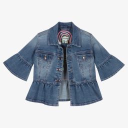 Hatley-Girls Blue Denim Jacket | Childrensalon Outlet