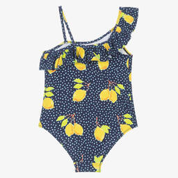 Hatley-مايوه بطبعة ليمون لون أزرق | Childrensalon Outlet