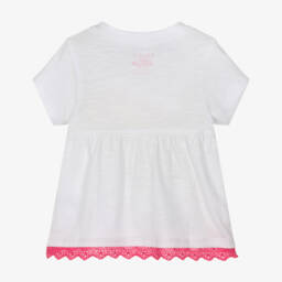 Hatley-تي شيرت قطن للبنات بتصميم قوس قزح مبهج | Childrensalon Outlet