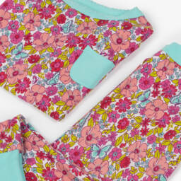 Hatley-Girls Floral Bamboo Sleepwear Set | Childrensalon Outlet