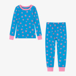 Hatley-Girls Glitter Starry Cotton Nightwear | Childrensalon Outlet