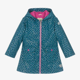 Hatley-Girls Iridescent Bolt Waterproof Jacket | Childrensalon Outlet