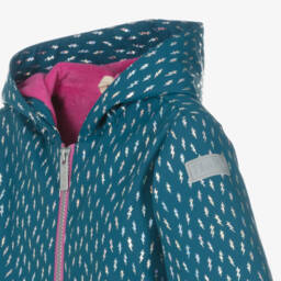 Hatley-Girls Iridescent Bolt Waterproof Jacket | Childrensalon Outlet