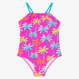 Hatley-مايوه واقي من الشمس لون زهري | Childrensalon Outlet