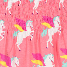 Hatley-Girls Pink Pegasus Smocked Dress | Childrensalon Outlet