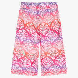 Hatley-بنطلون قصير قطن لون زهري وبنفسجي للبنات | Childrensalon Outlet