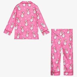 Hatley-Girls Pink Pyjamas | Childrensalon Outlet
