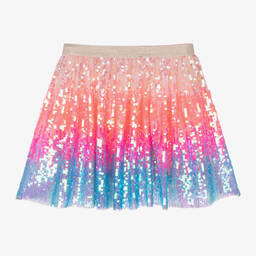 Hatley-تنورة تول مزينة بترتر لون زهري | Childrensalon Outlet