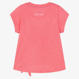 Hatley-Розовая футболка с единорогом и узлом спереди | Childrensalon Outlet