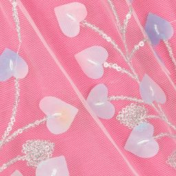 هاتلي-فستان تول لون زهري وأبيض | Childrensalon Outlet