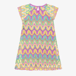 Hatley-Girls Rainbow Crochet Lace Dress | Childrensalon Outlet