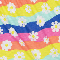 Hatley-Girls Rainbow Striped Flower Dress | Childrensalon Outlet