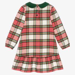 Hatley-Girls Red & Green Check Dress | Childrensalon Outlet
