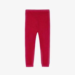 Hatley-Girls Sparkling Red Knit Leggings | Childrensalon Outlet
