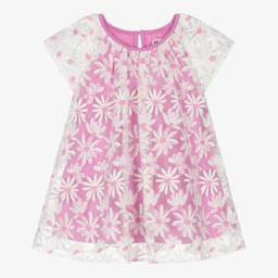 Hatley-Girls' Whimsical Lilac Daisy Dress | Childrensalon Outlet