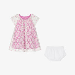 Hatley-Girls' Whimsical Lilac Daisy Dress | Childrensalon Outlet