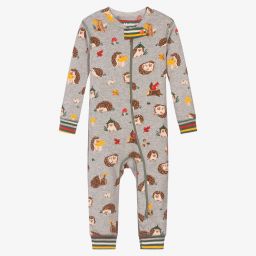 Hatley-Grey Organic Cotton Romper | Childrensalon Outlet