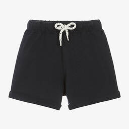 Hatley-Navy Blue Jersey Shorts | Childrensalon Outlet