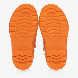 Hatley-Orange Sharks Rain Boots | Childrensalon Outlet