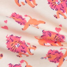 هاتلي-بيجاما قطن عضوي لون زهري وعاجي للمولودات | Childrensalon Outlet