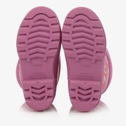 هاتلي-بوت واقي من المطر مطاط لون زهري للبنات | Childrensalon Outlet