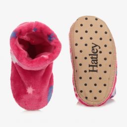Hatley-Pink Unicorn Slippers | Childrensalon Outlet