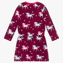 Hatley-Purple Unicorns Cotton Dress | Childrensalon Outlet