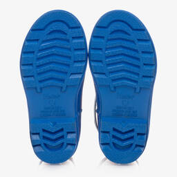 هاتلي-بوت واقي من المطر لون أحمر وأزرق للأولاد | Childrensalon Outlet