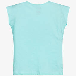 Hatley-Turquoise Blue Cotton T-Shirt | Childrensalon Outlet