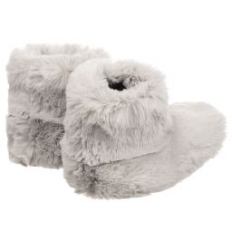 هيلين مور-بوت فرو إصصطناعي لون رمادي للبنات | Childrensalon Outlet