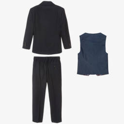 House of Cavani-Boys Classic Navy Formal Ensemble | Childrensalon Outlet