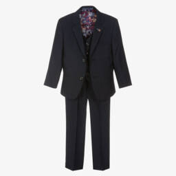 House of Cavani-Boys Classic Navy Formal Ensemble | Childrensalon Outlet