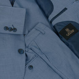 House of Cavani-Boys Light Blue Three-Piece Suit | Childrensalon Outlet