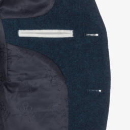 House of Cavani-Boys Navy Tweed Orson Ensemble | Childrensalon Outlet