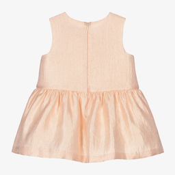 Hucklebones London-Baby Girls Pink Dress Set | Childrensalon Outlet