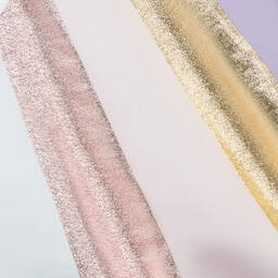 Hucklebones London-Атласное платье с фиолетовыми полосами | Childrensalon Outlet