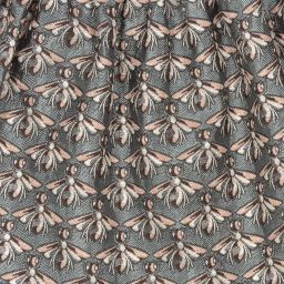 Hucklebones London-Розово-голубая жаккардовая юбка | Childrensalon Outlet