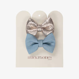 Hucklebones London-Girls 2 Pack Hair Clips (5cm) | Childrensalon Outlet