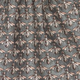 Hucklebones London-Синее жаккардовое платье с пчелами для девочек | Childrensalon Outlet