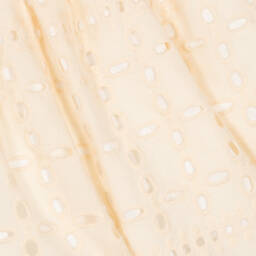 Hucklebones London-Нежное кремовое платье с вышивкой для девочек | Childrensalon Outlet