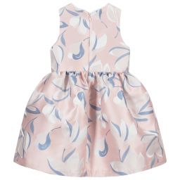 Hucklebones London-Розово-синее платье для девочек | Childrensalon Outlet