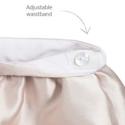 Hucklebones London-Girls Pink Jacquard Skirt | Childrensalon Outlet