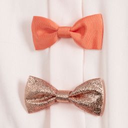 Hucklebones London-Girls Pink Satin Dress | Childrensalon Outlet