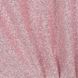 Hucklebones London-فستان وردي لامع للبنات مع فيونكة | Childrensalon Outlet