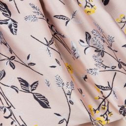 Hucklebones London-Pink Floral Jacquard Dress Set | Childrensalon Outlet